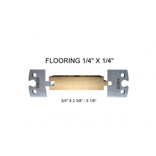 Flooring 1/4” x 1/4”
